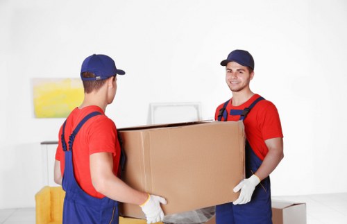 Man and van service helping with a local move in Elmersend