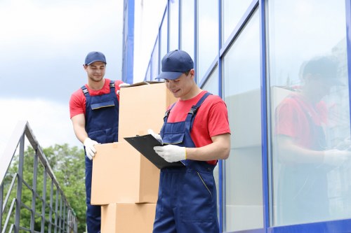 Close view of a clean and well-maintained storage environment at Elmersend Storage