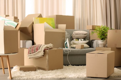 Secure short-term furniture storage during a renovation or move